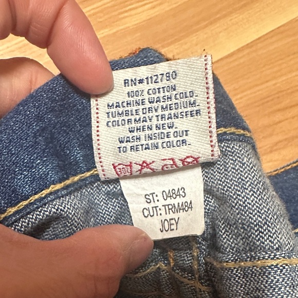 True Religion JOEY Dark Blue Flare Jeans-limited edition - Picture 7 of 9